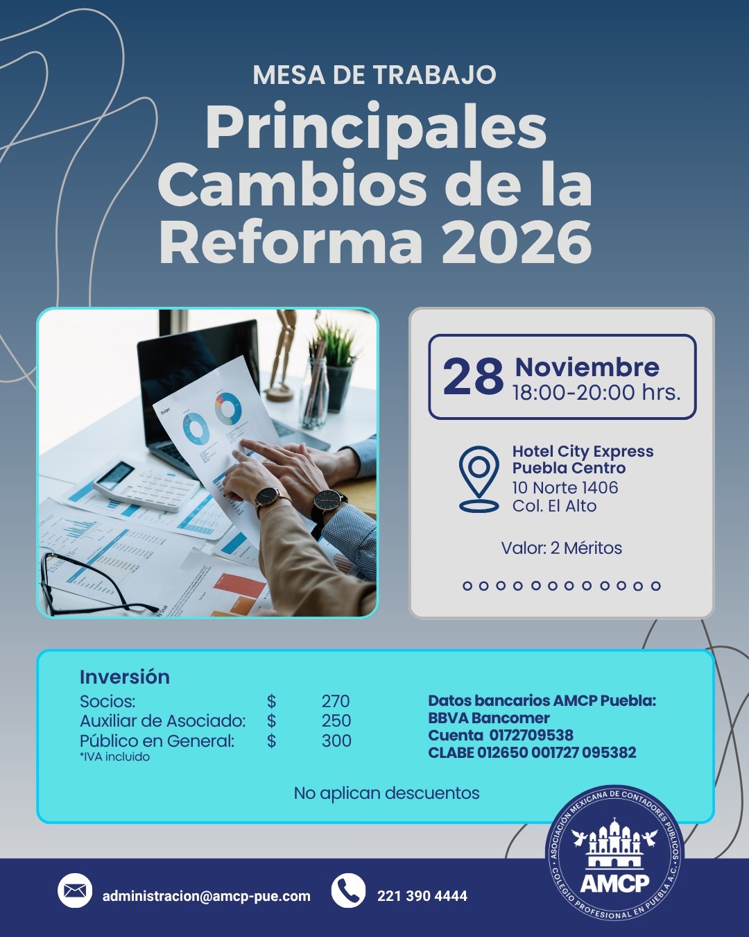 MESA DE TRABAJO Principales Cambios de la Reforma 2026