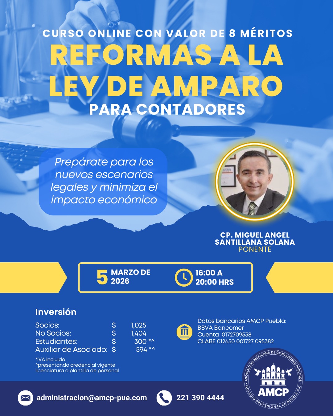 REFORMAS A LA LEY DE AMPARO PARA CONTADORES