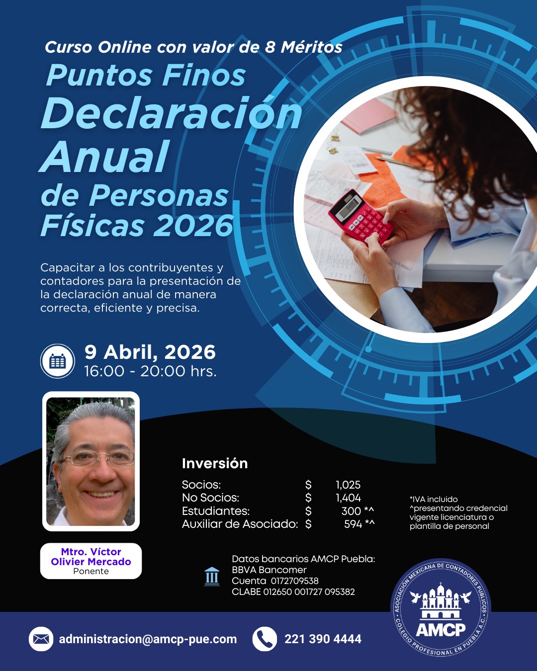 Puntos Finos Declaración Anual de Personas Físicas 2026.